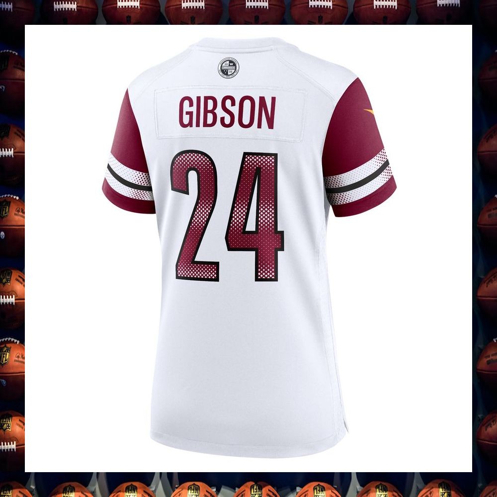 Antonio Gibson Washington Commanders Women's White Football Jersey 3 Antonio Gibson Washington Commanders Women's White Football Jersey word1