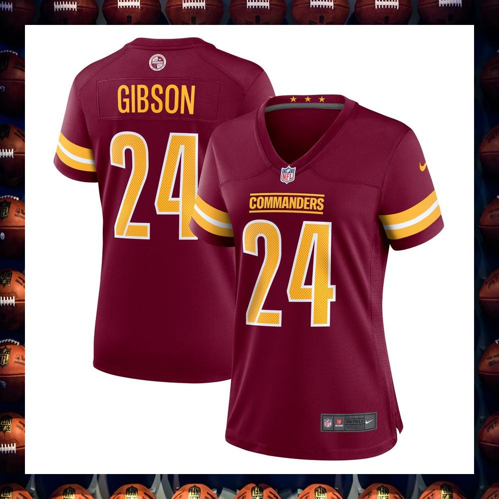 Antonio Gibson Washington Commanders Women's White Football Jersey 5 Antonio Gibson Washington Commanders Women's White Football Jersey word1