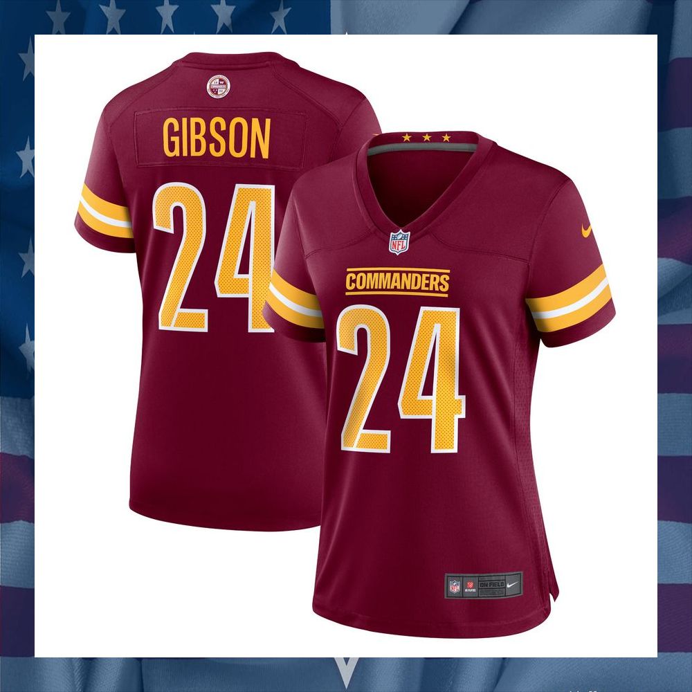 Antonio Gibson Washington Commanders Women's White Football Jersey 10 Antonio Gibson Washington Commanders Women's White Football Jersey word1