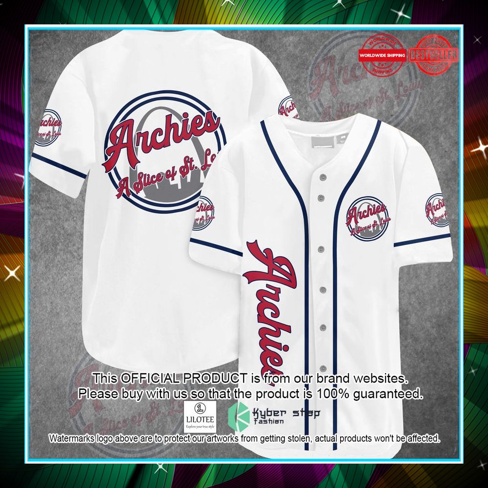 Archies A Slice of St Louis Baseball Jersey word2