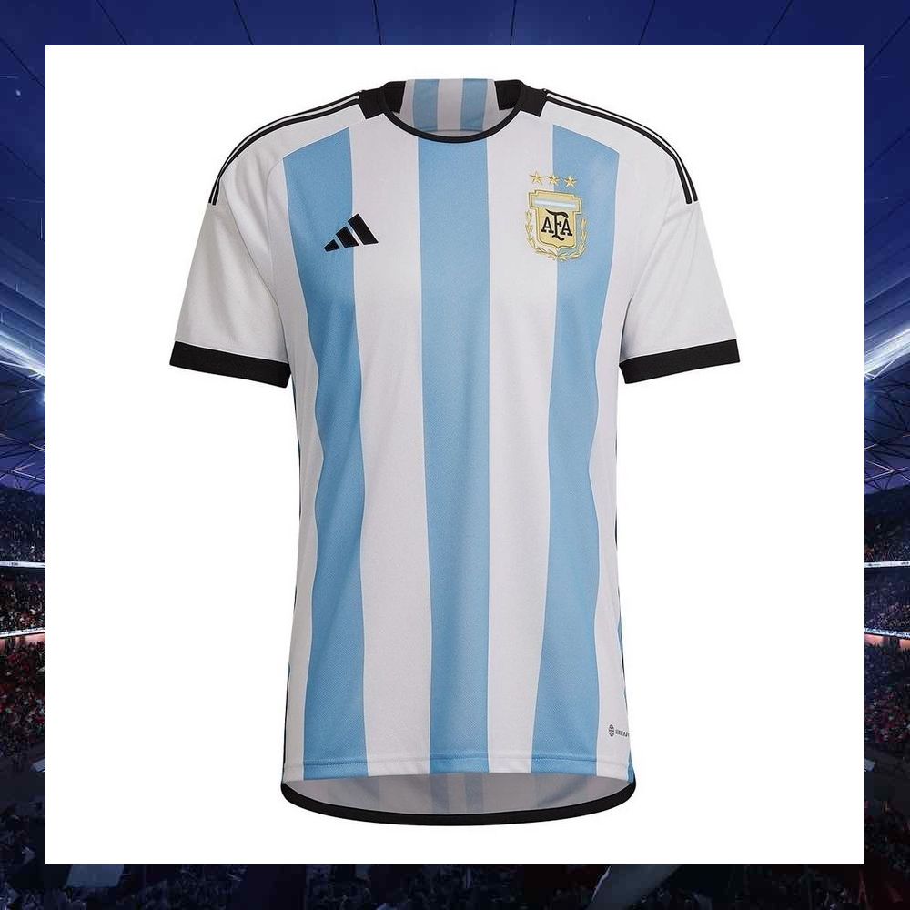 Argentina 3 Star Home Jersey