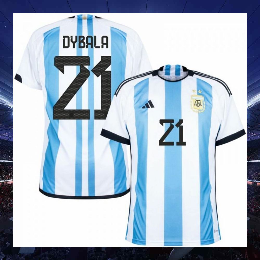Argentina Dybala 21 World Cup Jersey