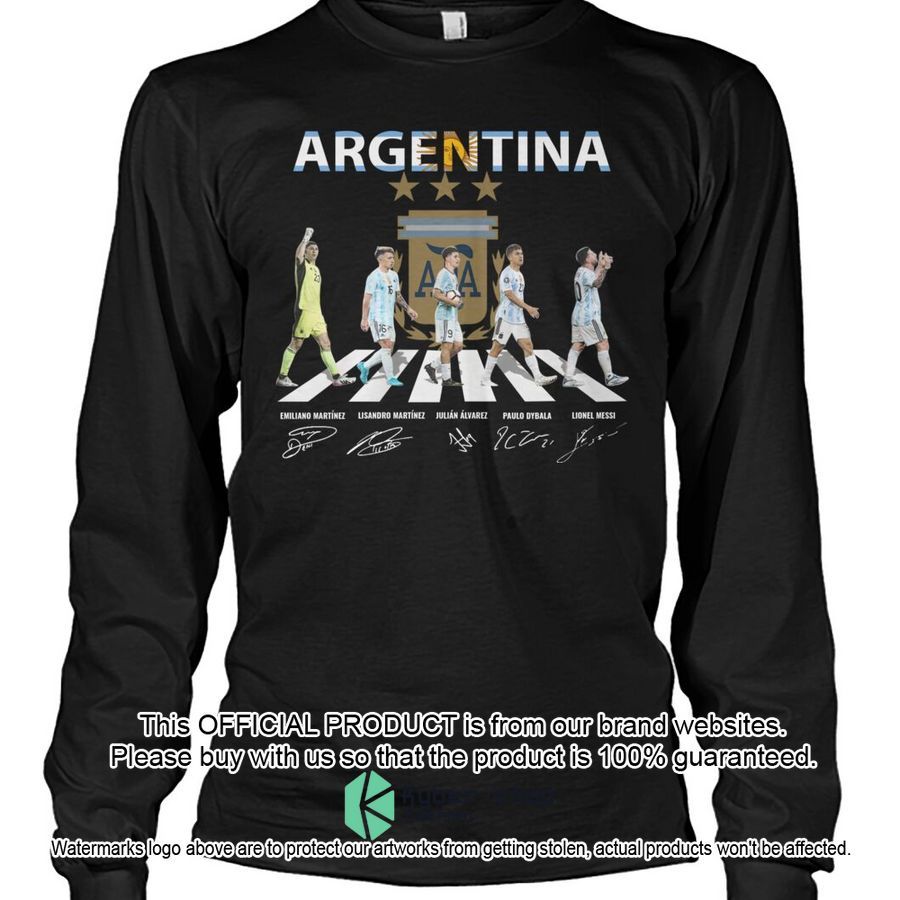 Argentina Football Team Abbey Road Shirt, Hoodie 3 Argentina Football Team Abbey Road Shirt, Hoodie word3