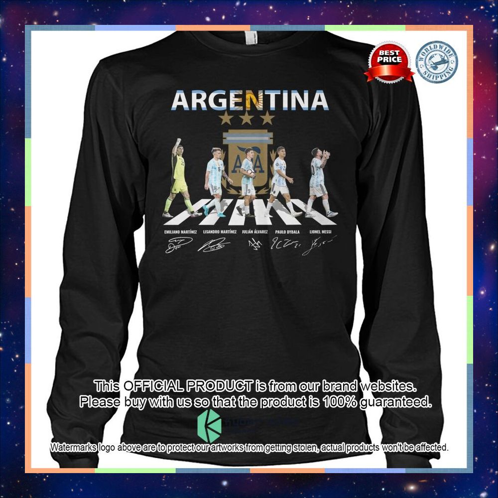Argentina Football Team Abbey Road Shirt, Hoodie 11 Argentina Football Team Abbey Road Shirt, Hoodie word3