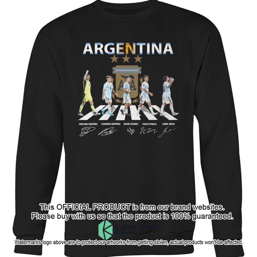 Argentina Football Team Abbey Road Shirt, Hoodie 5 Argentina Football Team Abbey Road Shirt, Hoodie word3