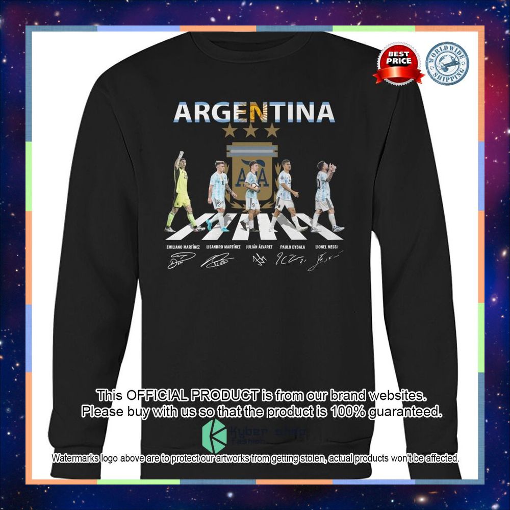 Argentina Football Team Abbey Road Shirt, Hoodie 13 Argentina Football Team Abbey Road Shirt, Hoodie word3