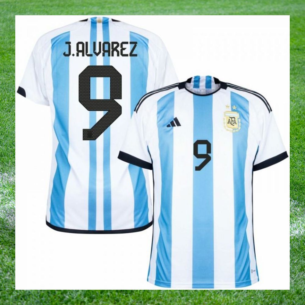 Argentina Julian Alvarez 9 World Cup Jersey 3 Argentina Julian Alvarez 9 World Cup Jersey word3