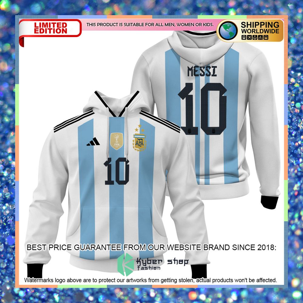 Argentina Messi 10 3 Stars Football Team 3D Hoodie, Shirt 9 Argentina Messi 10 3 Stars Football Team 3D Hoodie, Shirt word1