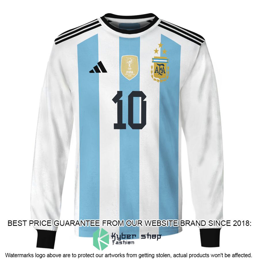 Argentina Messi 10 3 Stars Football Team 3D Hoodie, Shirt 5 Argentina Messi 10 3 Stars Football Team 3D Hoodie, Shirt word1