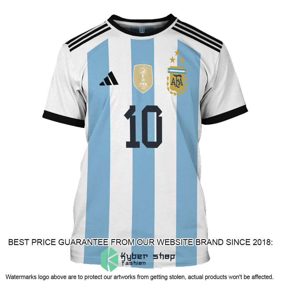 Argentina Messi 10 3 Stars Football Team 3D Hoodie, Shirt 7 Argentina Messi 10 3 Stars Football Team 3D Hoodie, Shirt word1
