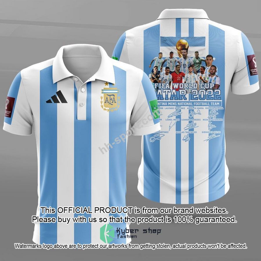 Argentina National Football Team Polo Shirt
