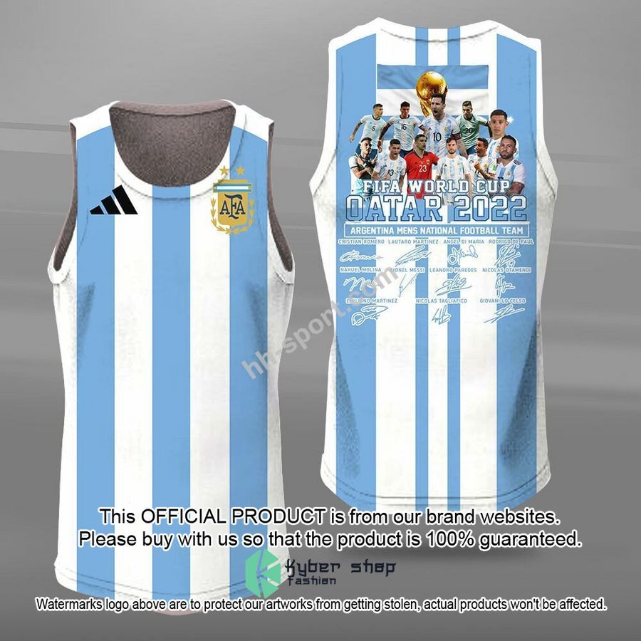 Argentina National Football Team Tank Top, Shorts