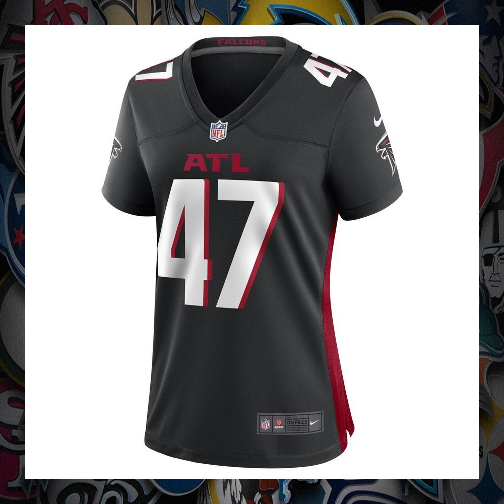 Arnold Ebiketie Atlanta Falcons Black Football Jersey 6 Arnold Ebiketie Atlanta Falcons Black Football Jersey word3