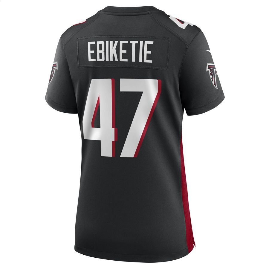 Arnold Ebiketie Atlanta Falcons Black Football Jersey 3 Arnold Ebiketie Atlanta Falcons Black Football Jersey word3