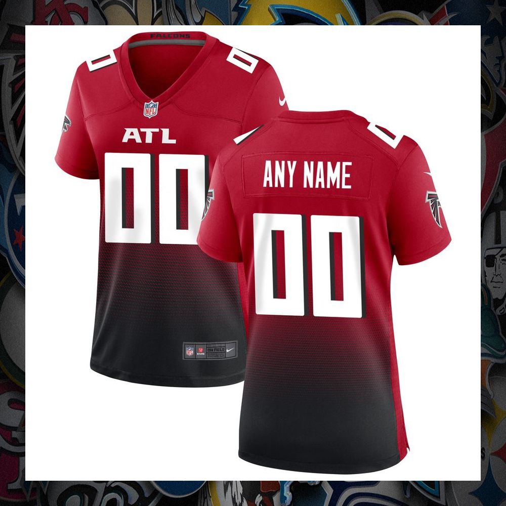 Atlanta Falcons Replica Black Football Jersey 5 Atlanta Falcons Replica Black Football Jersey word3