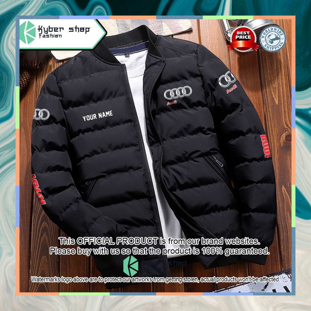 Audi Custom Puffer Down Jacket 7 Audi Custom Puffer Down Jacket word2