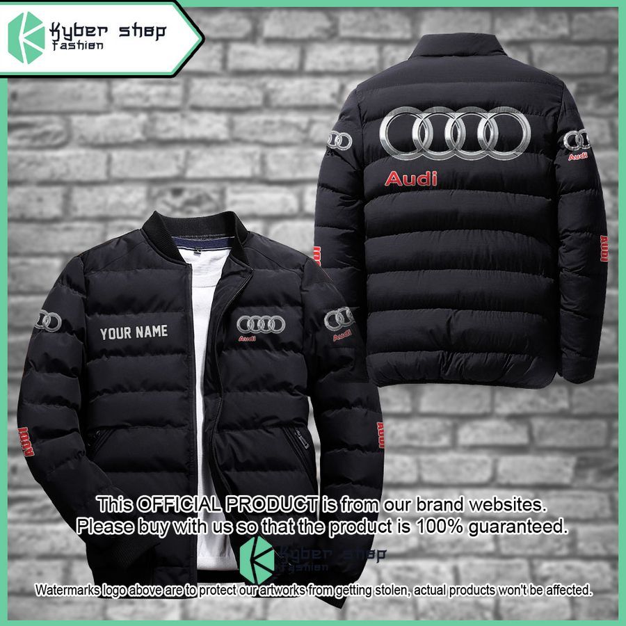 Audi Custom Puffer Down Jacket 4 Audi Custom Puffer Down Jacket word2