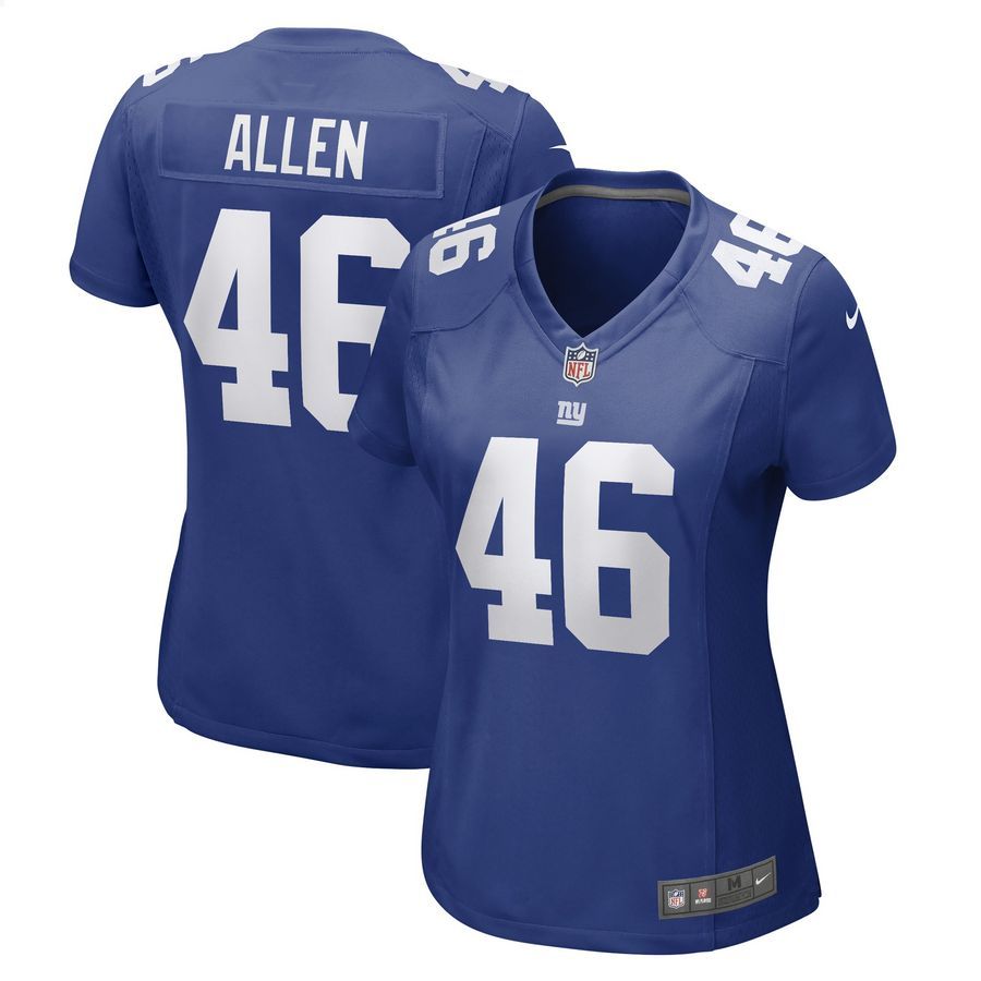 Austin Allen New York Giants Royal Football Jersey 4 Austin Allen New York Giants Royal Football Jersey word1