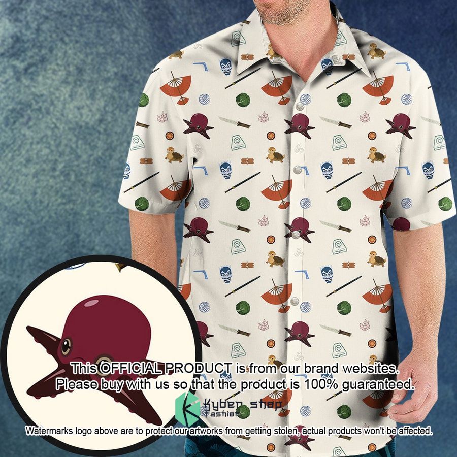Avatar The Last Airbender Medley Pattern Hawaiian Shirt word3