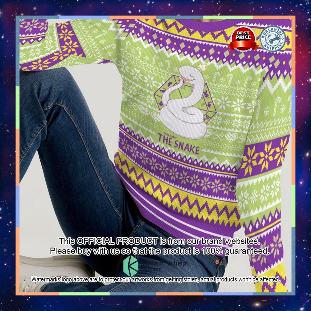 Ayame the Snake Ugly Sweater 5 Ayame the Snake Ugly Sweater word3