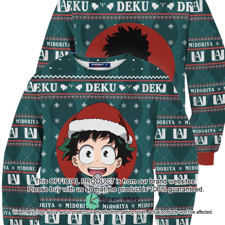 Baby Deku My Hero Academia Christmas Sweater
