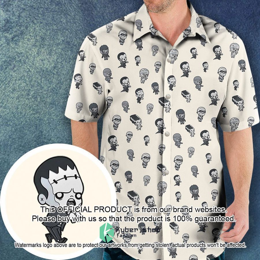 Baby Monsters Pattern Hawaiian Shirt 16 Baby Monsters Pattern Hawaiian Shirt word1