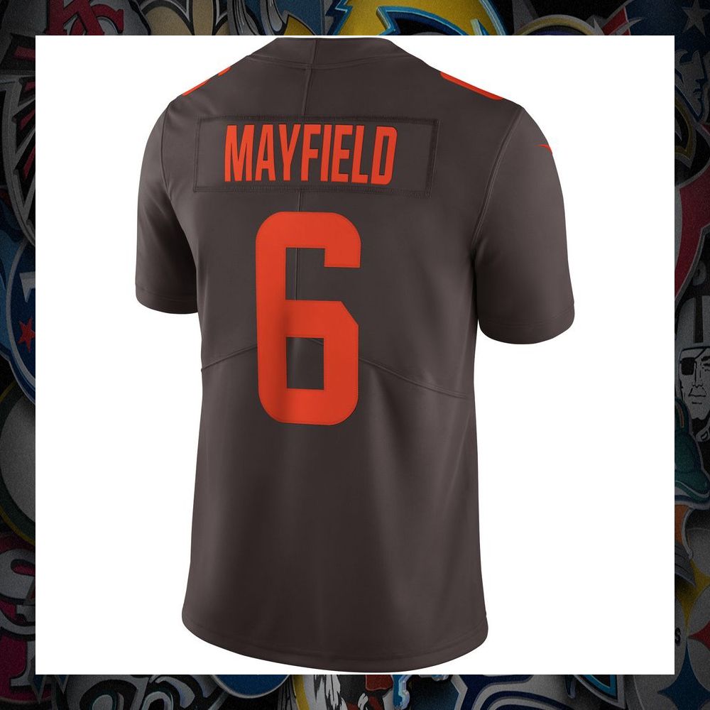 Baker Mayfield Cleveland Browns Alternate Vapor Limited Brown Football Jersey 7 Baker Mayfield Cleveland Browns Alternate Vapor Limited Brown Football Jersey word1