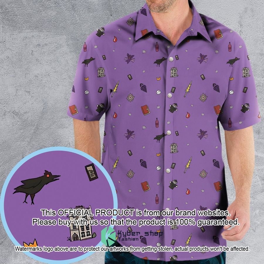 Barovia Dungeons and Dragons Pattern Hawaiian Shirt