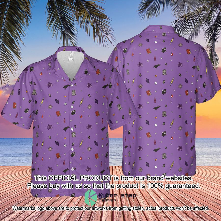 Barovia Dungeons and Dragons Pattern Hawaiian Shirt 4 Barovia Dungeons and Dragons Pattern Hawaiian Shirt word1