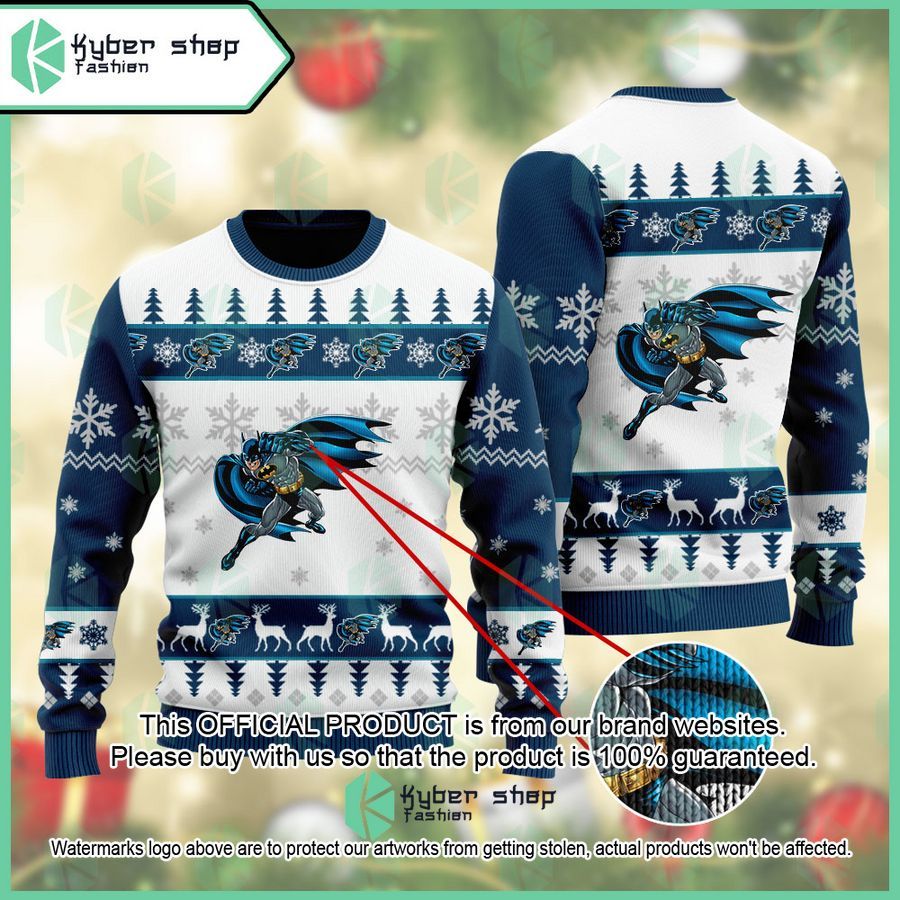 Batman The Animated Series Christmas Sweater word1