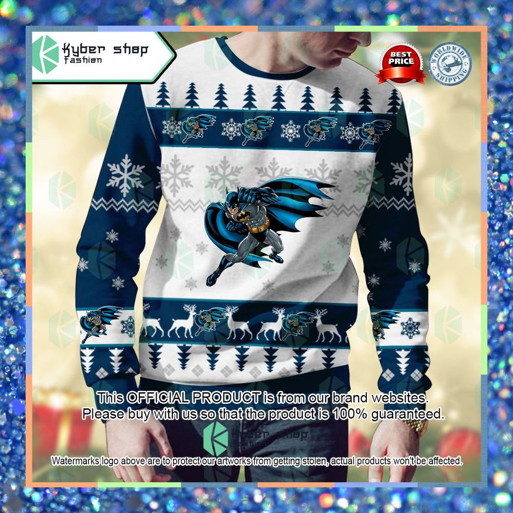 Batman The Animated Series Christmas Sweater 7 Batman The Animated Series Christmas Sweater word2