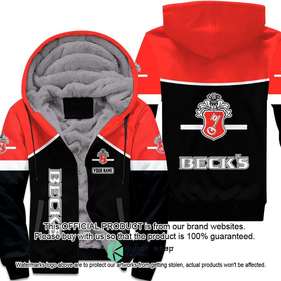 Becks Custom Fleece Hoodie