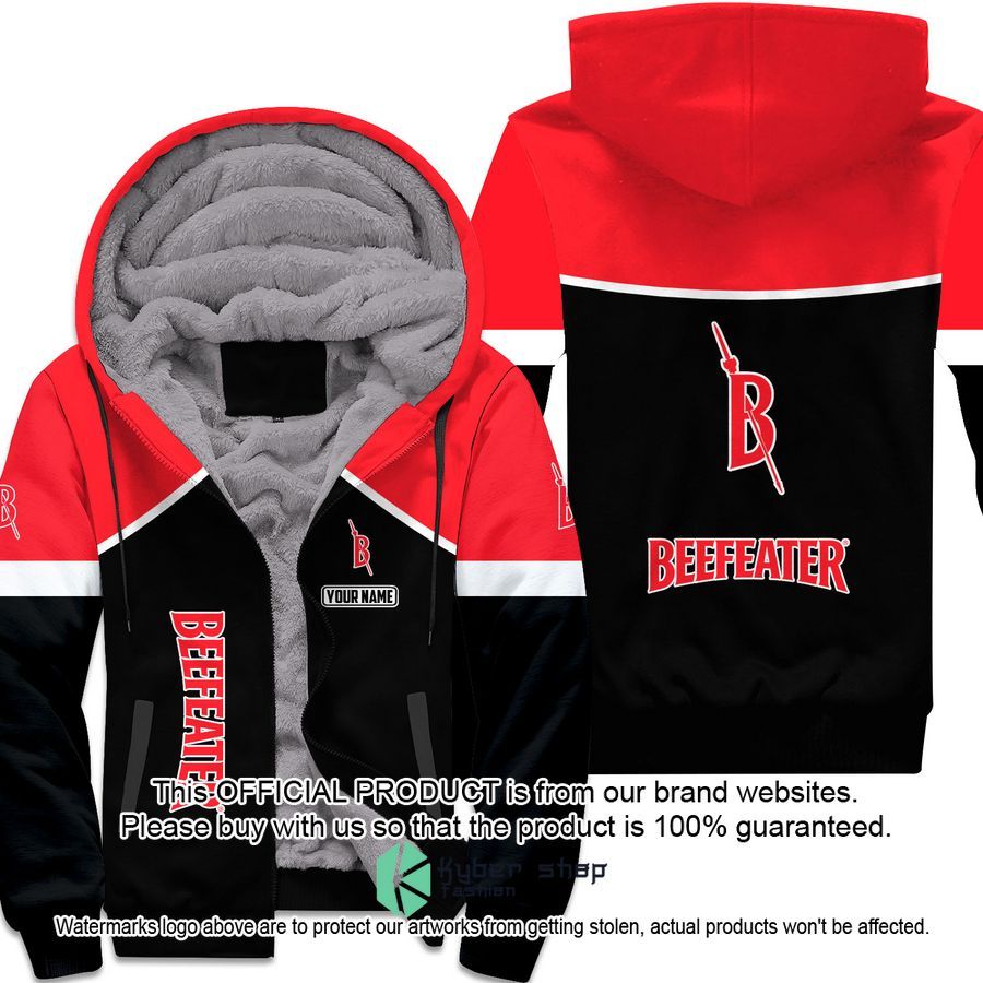 Beefeater London Custom Fleece Hoodie word2