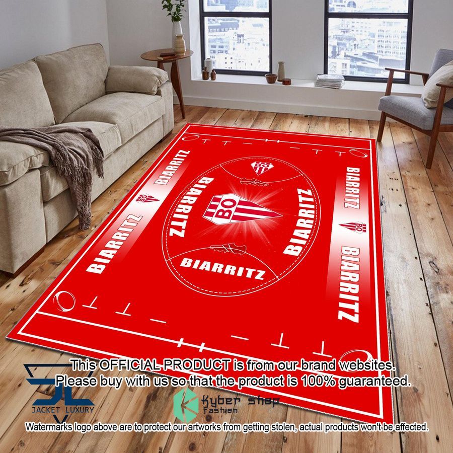 Biarritz Olympique Carpet Rug word3