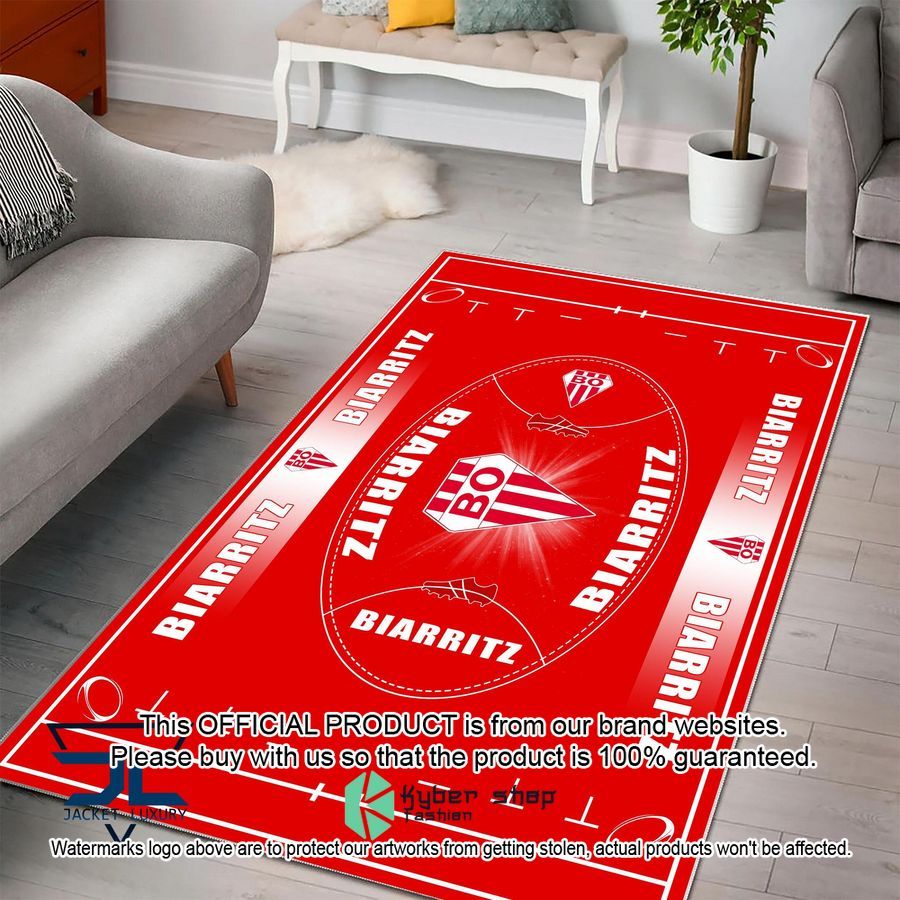 Biarritz Olympique Carpet Rug 3 Biarritz Olympique Carpet Rug word1