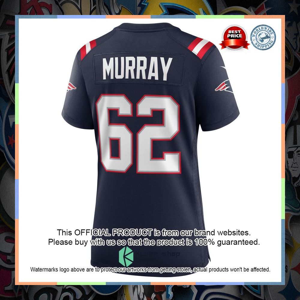 Bill Murray New England Patriots Navy Football Jersey 32 Bill Murray New England Patriots Navy Football Jersey word1