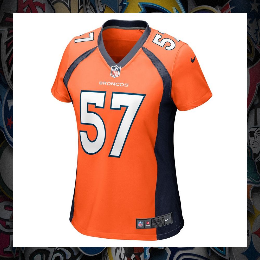 Billy Turner 57 Denver Broncos Orange Football Jersey 6 Billy Turner 57 Denver Broncos Orange Football Jersey word2