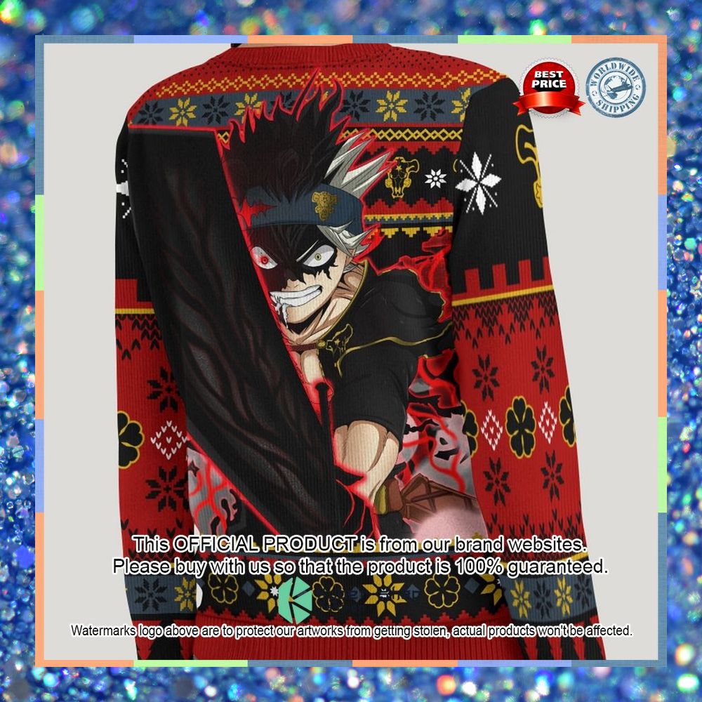 Black Clover Anti Magic Demon Christmas Sweater 8 Black Clover Anti Magic Demon Christmas Sweater word2