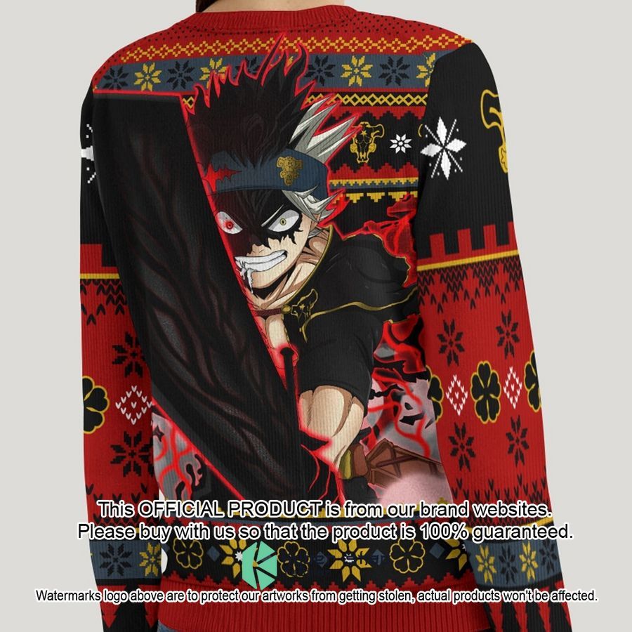 Black Clover Anti Magic Demon Christmas Sweater 3 Black Clover Anti Magic Demon Christmas Sweater word2