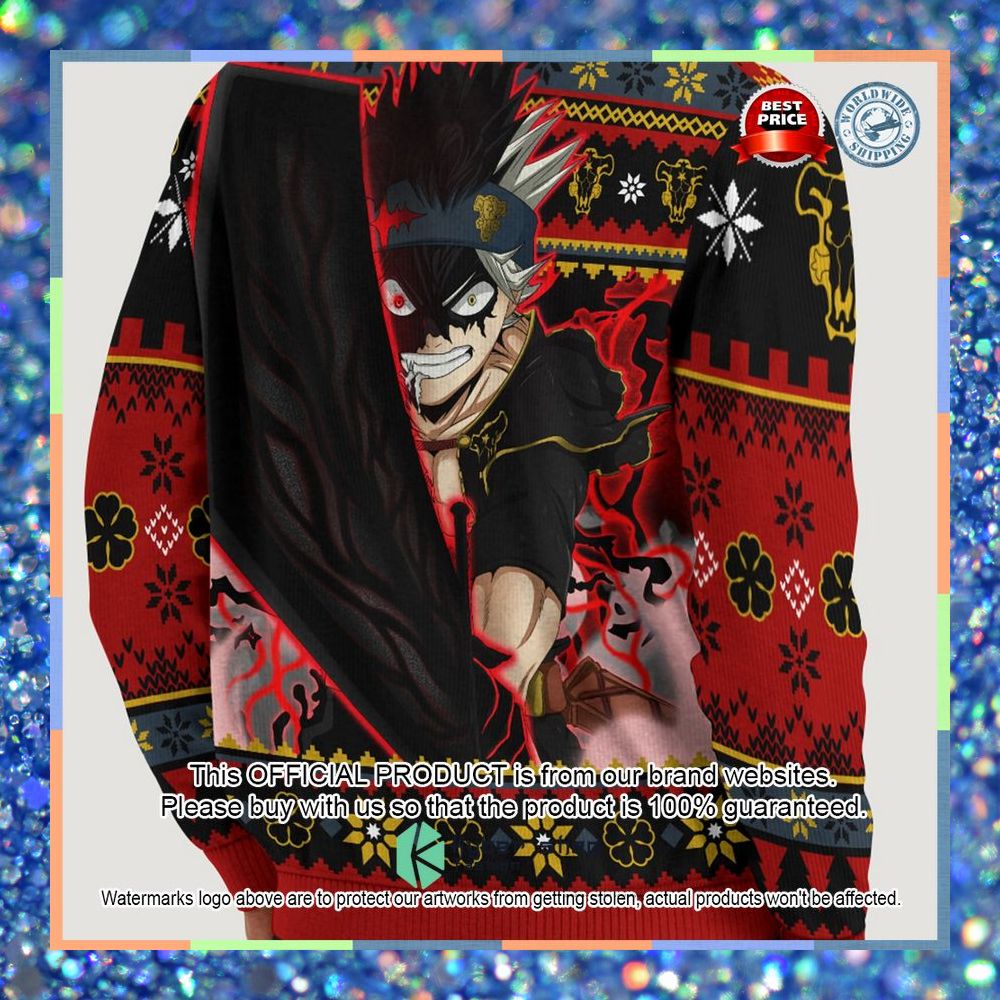 Black Clover Anti Magic Demon Christmas Sweater 9 Black Clover Anti Magic Demon Christmas Sweater word2
