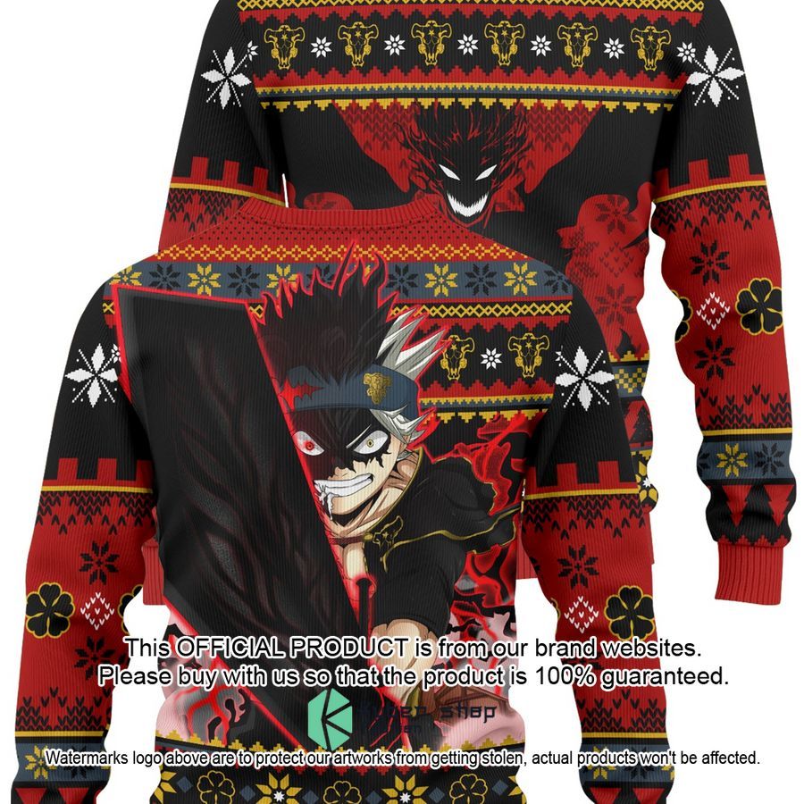 Black Clover Anti Magic Demon Christmas Sweater 5 Black Clover Anti Magic Demon Christmas Sweater word2