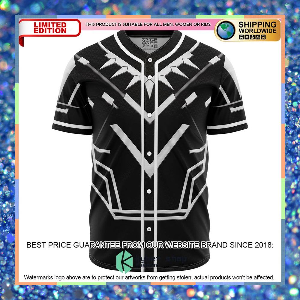 Black Panther Cosplay Marvel Baseball Jersey 5 Black Panther Cosplay Marvel Baseball Jersey word2