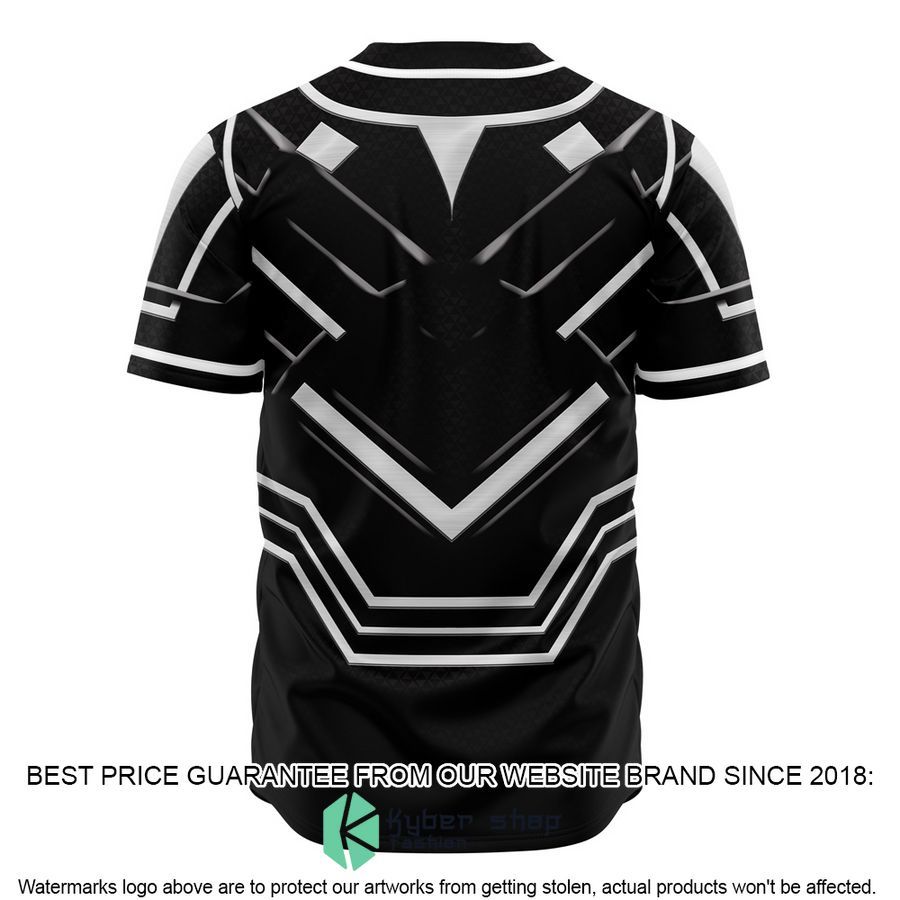Black Panther Cosplay Marvel Baseball Jersey 3 Black Panther Cosplay Marvel Baseball Jersey word2
