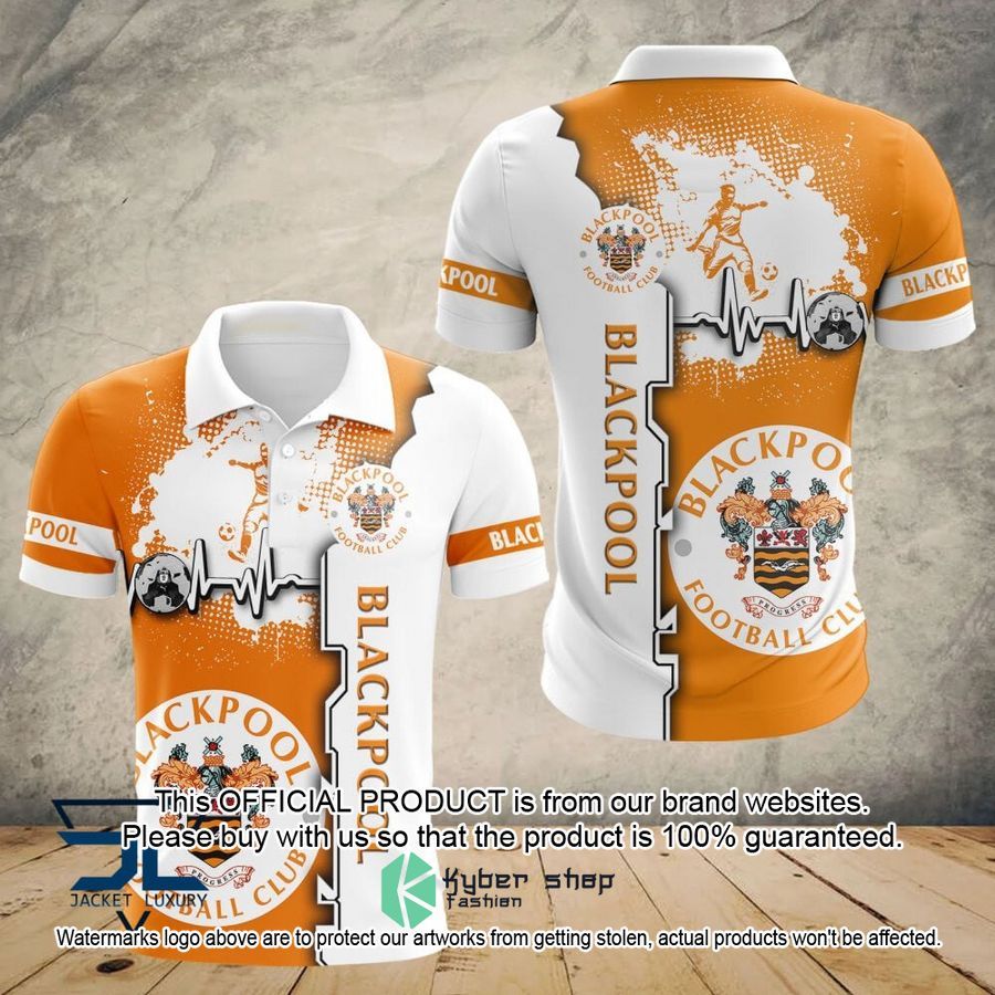 Blackpool F.C Bomber Jacket, Polo Shirt 3 Blackpool F.C Bomber Jacket, Polo Shirt word1