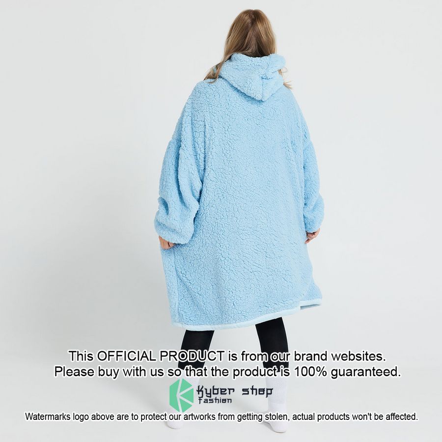 Blue Oodie Blanket Hoodie 3 Blue Oodie Blanket Hoodie word1