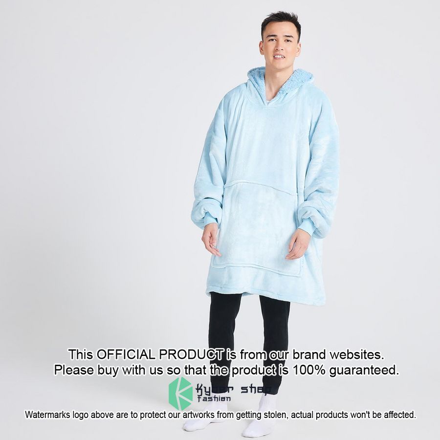 Blue Oodie Blanket Hoodie 6 Blue Oodie Blanket Hoodie word1