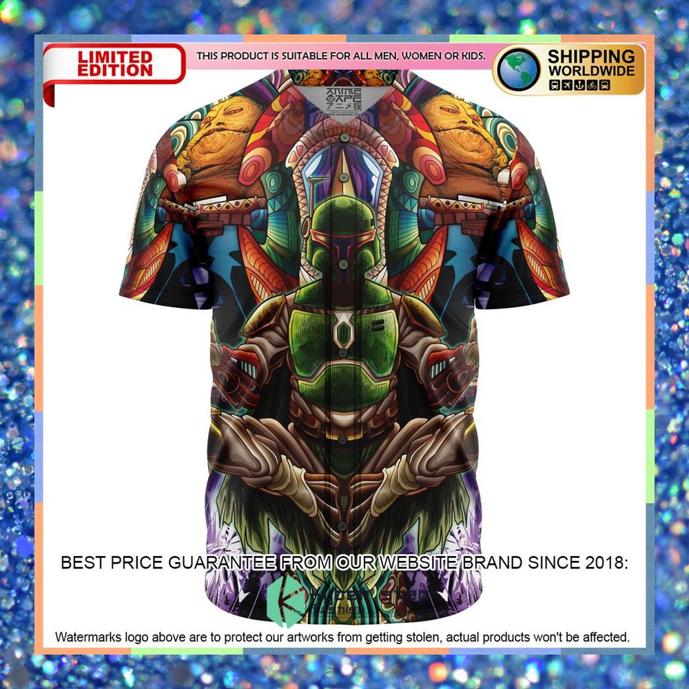 Boba Fett Star Wars Baseball Jersey 5 Boba Fett Star Wars Baseball Jersey word2