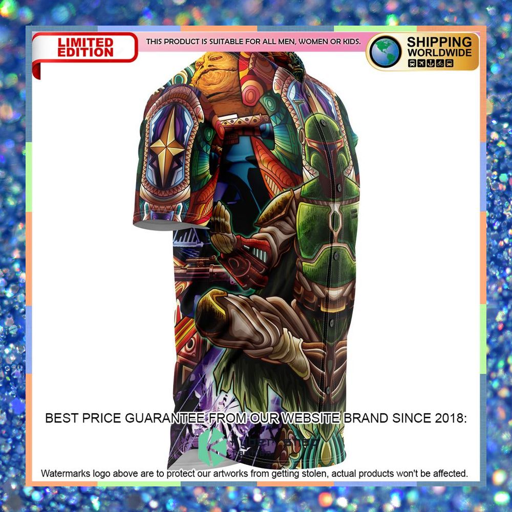 Boba Fett Star Wars Baseball Jersey 7 Boba Fett Star Wars Baseball Jersey word2