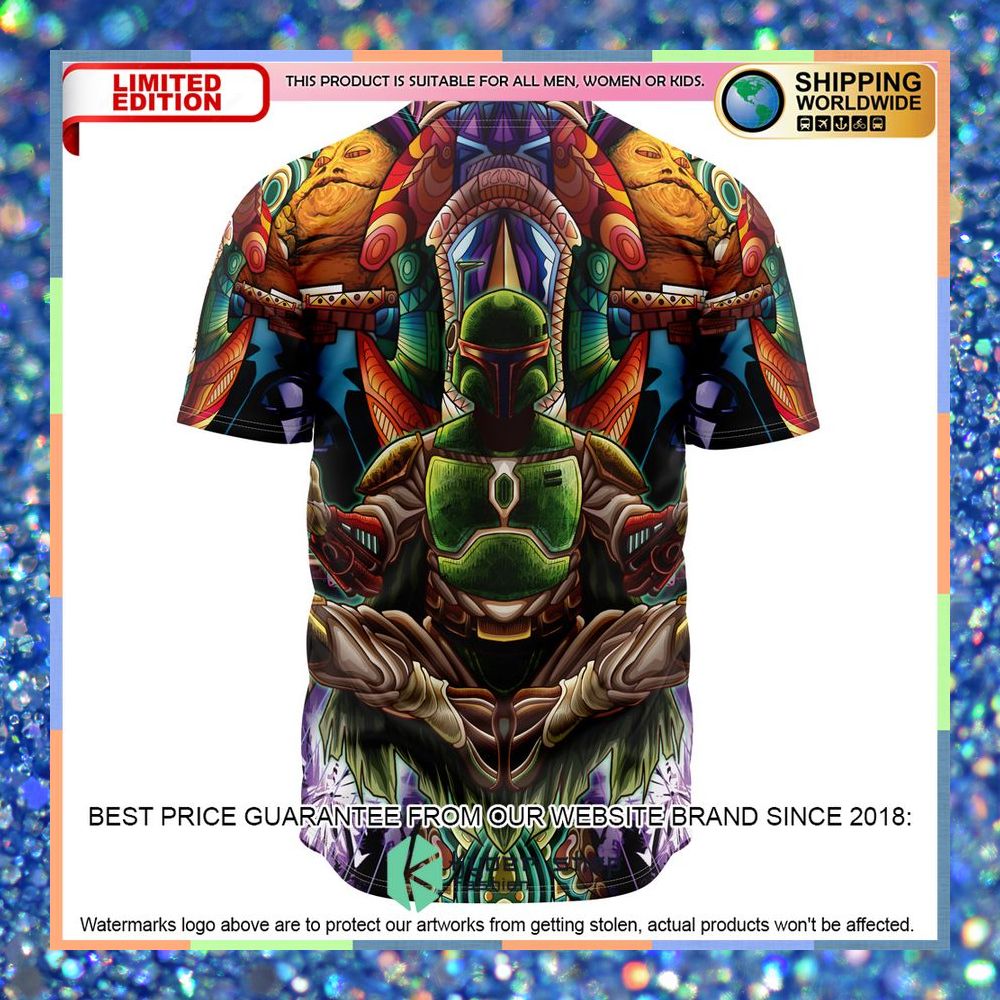 Boba Fett Star Wars Baseball Jersey 8 Boba Fett Star Wars Baseball Jersey word2