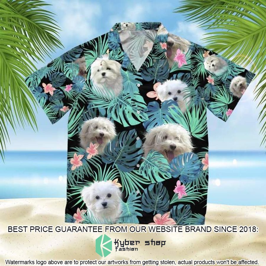 Bolognese Summer Leaves Hawaiian Shirt